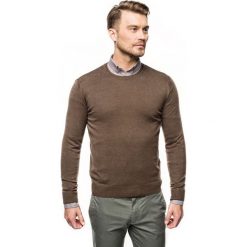 Sweter nagel półgolf brąz. Brązowe swetry męskie Recman, m, bez wzorów, z golfem, bez kaptura. Za 169,00 zł.