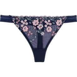 Dorina - Stringi. Niebieskie majtki damskie Dorina, s, z elastanu. W wyprzedaży za 49,90 zł.