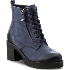 Botki BALDACCINI - 951500-B Granat. Czarne botki damskie skórzane marki Baldaccini, na obcasie. W wyprzedaży za 249,00 zł.