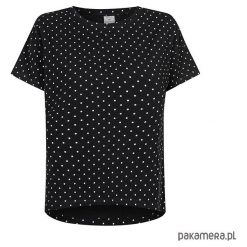 T-shirt basic MACZEK. Czarne t-shirty damskie marki Pakamera, z nadrukiem, z bawełny. Za 120,00 zł.