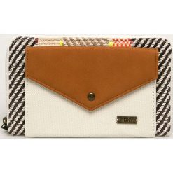 Roxy - Portfel. Brązowe portfele damskie Roxy, bez wzorów, z bawełny. Za 169,90 zł.