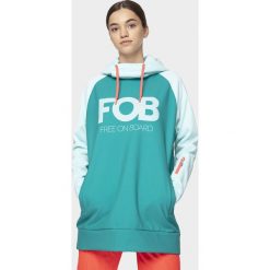 Bluza snowboardowa damska. Pomarańczowe bluzy damskie xs, z softshellu. Za 249,99 zł.