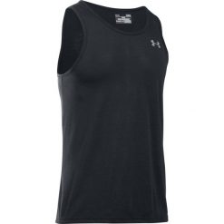 Under Armour Koszulka męska Threadborne Streaker Singlet czarna r. XS (1271822-001). Czarne koszulki sportowe męskie Under Armour, m. Za 85,00 zł.