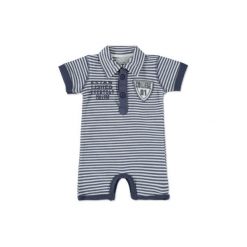 Śpiochy niemowlęce: Dirkje Boys Rampersy steel blue