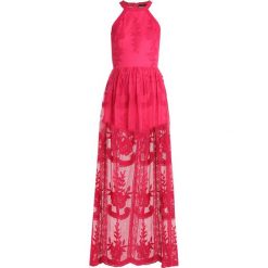 Honey Punch MAXI Kombinezon fushia. Czerwone kombinezony damskie marki Honey Punch, l, z materiału. Za 369,00 zł.
