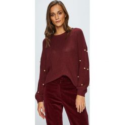 Only - Sweter Mella. Różowe swetry oversize damskie marki ONLY, s, z bawełny. W wyprzedaży za 49,90 zł.