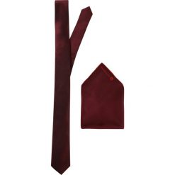 Krawaty męskie: VON FLOERKE SET Krawat bordeaux
