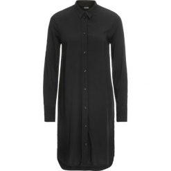 Długa bluzka bonprix czarny. Czarne bluzki asymetryczne bonprix, eleganckie, z długim rękawem. Za 89,99 zł.