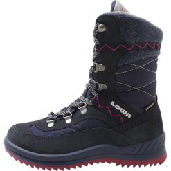 Lowa EMELY GTX Śniegowce navy/beere. Niebieskie buty zimowe damskie Lowa, z materiału. W wyprzedaży za 356,30 zł.