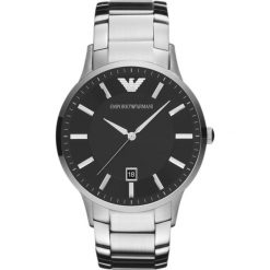 Emporio Armani Zegarek Srebrny. Szare zegarki męskie srebrne. Za 1412,95 zł.