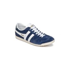 Buty Gola BULLET SUEDE. Niebieskie trampki męskie marki Gola, bez wzorów, bez zapięcia. Za 279,20 zł.