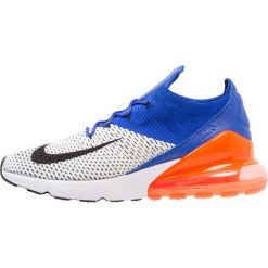 Trampki męskie: Nike Sportswear AIR MAX 270 FLYKNIT Tenisówki i Trampki white/black/racer blue