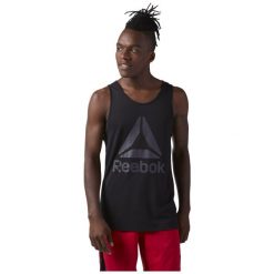 KOSZULKA REEBOK WORKOUT READY SUPREMIUM 2.0 TANK BIG LOGO CE3837. Koszulki męskie Reebok. Za 79,00 zł.