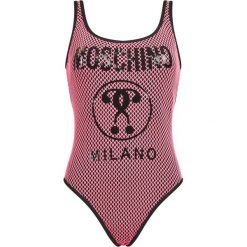 Strój kąpielowy Moschino Underwear & Swim 8101 2104. Różowe stroje kąpielowe damskie Moschino Underwear & Swim, bez wzorów, z poliamidu. Za 1049,00 zł.