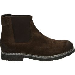 Botki - 2614 BROWN 88. Żółte botki damskie skórzane marki Venezia. Za 229,00 zł.