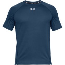 Under Armour Qualifier Koszulka Niebieski. Niebieskie podkoszulki męskie Under Armour, s, bez wzorów, z elastanu, bez kołnierzyka, krótkie. Za 206,95 zł.