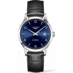 LONGINES Record L2.820.4.96.2. Szare zegarki męskie LONGINES, szklane. Za 8150,00 zł.