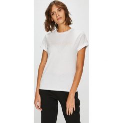 Calvin Klein Underwear - Top. Szare topy damskie Calvin Klein Jeans, l, z nadrukiem, z bawełny, z okrągłym kołnierzem. Za 159,90 zł.