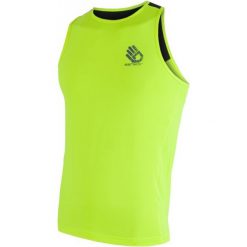 Sensor Koszulka Coolmax Fr Pt Hand Yellow Black Xl. Żółte koszulki sportowe męskie marki Sensor, s, bez rękawów, na fitness i siłownię. Za 115,00 zł.