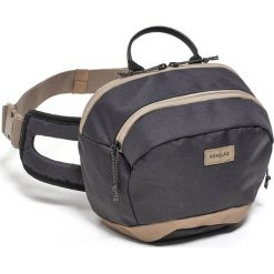 Torba trekkingowa biodrówka 5 l | TRAVEL. Szare plecaki męskie FORCLAZ, bez wzorów, z poliesteru. Za 49,99 zł.