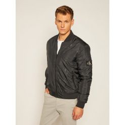 Kurtka bomber Calvin Klein Jeans J30J315691. Czarne kurtki męskie Calvin Klein Jeans, m, bez wzorów, z jeansu, bez kaptura. Za 799,00 zł.