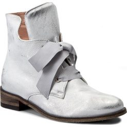 Botki damskie lity: Botki EKSBUT - 77-4538-369-1G Srebro Licowa