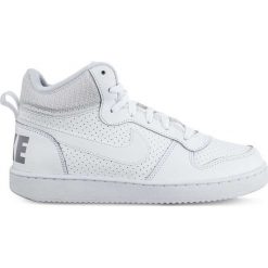 Białe Sportowe Buty Nike COURT BOROUGH MID 100. Białe buty sportowe damskie Molly.pl, ze skóry. Za 229,00 zł.