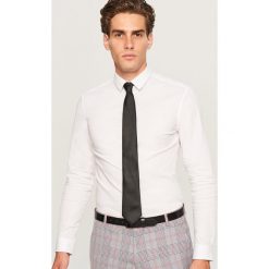 Koszula super slim fit - Biały. Białe koszule męskie marki Reserved, s. Za 99,99 zł.