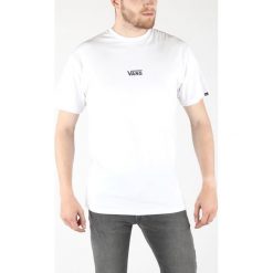 Vans Winner's Circle Koszulka Biały. Białe podkoszulki męskie Vans, s, z nadrukiem, z bawełny, z krótkim rękawem. Za 128,95 zł.