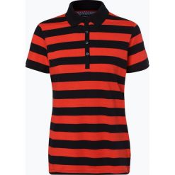 Marie Lund - Damska koszulka polo, czerwony. Czerwone koszulki damskie Marie Lund, s, w paski, z bawełny, polo, bez rękawów. Za 49,95 zł.