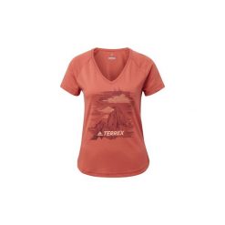 T-shirty z krótkim rękawem adidas Koszulka Mountain. Czerwone t-shirty damskie marki Adidas, m. Za 129,00 zł.