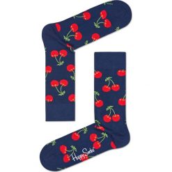 Happy Socks - Skarpety Cherry. Czerwone skarpetki męskie marki Happy Socks, z bawełny. W wyprzedaży za 29,90 zł.