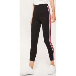 Legginsy z lampasem - Czarny. Czarne legginsy House, l. Za 69,99 zł.