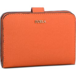 Mały Portfel Damski FURLA - Babylon 1006860 P PBF8 B30 Mandarino f. Pomarańczowe portfele damskie Furla, bez wzorów, ze skóry. Za 550,00 zł.