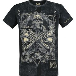 T-shirty męskie z nadrukiem: Black Premium by EMP Rebel Soul T-Shirt szary