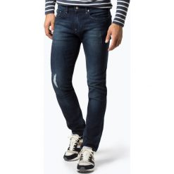 Armani Exchange - Jeansy męskie, niebieski. Czarne jeansy męskie marki Armani Exchange, l, z materiału, z kapturem. Za 449,95 zł.