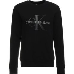 Calvin Klein Jeans MONOGRAM LOGO CREW NECK Bluza black. Czarne bluzy męskie Calvin Klein Jeans, l, z bawełny. Za 419,00 zł.