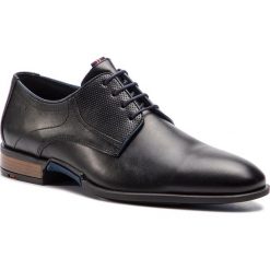 Półbuty LLOYD - Roth 19-070-10 Schwarz. Czarne buty wizytowe męskie Lloyd, bez wzorów, ze skóry, eleganckie, bez zapięcia. W wyprzedaży za 409,00 zł.
