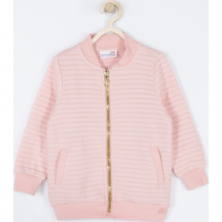 Bluza. Czerwone bluzy dziewczęce rozpinane SWEET THINGS, z elastanu, z długim rękawem, długie. Za 89,90 zł.