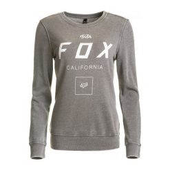 Bluzy rozpinane damskie: FOX Bluza Damska Xs Szara