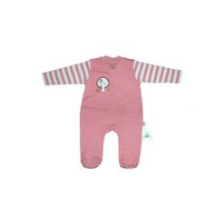 Ebi & Ebi Fairtrade Śpioszki uni różowy - różowy/pink - Gr.50. Różowe śpiochy niemowlęce Ebi & Ebi, bez wzorów, z bawełny. Za 89,00 zł.