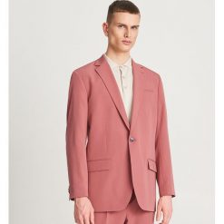 Elegancka marynarka garniturowa - Fioletowy. Fioletowe marynarki garniturowe męskie Reserved, s, bez wzorów, eleganckie. Za 299,99 zł.