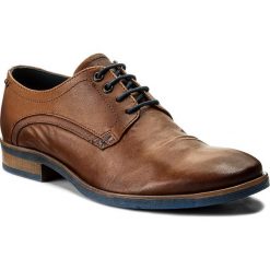 Półbuty CANGURO - A025-113 Tan/Tan. Brązowe buty wizytowe męskie marki Canguro, ze skóry. W wyprzedaży za 149,00 zł.