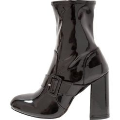 Botki damskie lity: Glamorous Botki na obcasie black