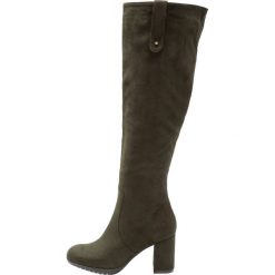 Anna Field Muszkieterki khaki. Brązowe buty zimowe damskie Anna Field, z materiału. W wyprzedaży za 146,30 zł.