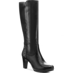 Kozaki TAMARIS - 1-25571-39 Black 001. Czarne buty zimowe damskie marki Tamaris, z polaru. W wyprzedaży za 299,00 zł.