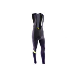 Spodnie długie MTB XC. Spodnie męskie B'TWIN, s, bez wzorów, z elastanu, długie. Za 239,99 zł.