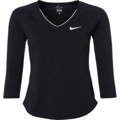 Nike Performance PURE Koszulka sportowa black/white/white. Czarne topy sportowe damskie marki Nike Performance, xs, z elastanu, z długim rękawem. Za 199,00 zł.