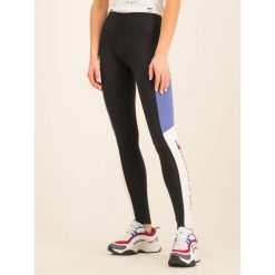 Legginsy Tommy Sport Blocked Tight Logo S10S100350. Czerwone spodnie damskie Tommy Sport, s, z elastanu. W wyprzedaży za 229,00 zł.