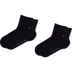 Zestaw 2 par niskich skarpet męskich TOMMY HILFIGER - 342025001 r.39/42 Dark Navy 322. Niebieskie skarpetki męskie z elastanu. Za 44,90 zł.